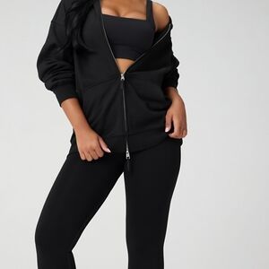 New - Fabletics by Khloe Cozy Fleece Oversized Zip Up Hoodie Size M
